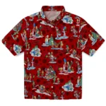 Louisville Cardinals Hawaiian Shirt – Simpsons Christmas