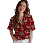 Louisville Cardinals Hawaiian Shirt – Simpsons Christmas
