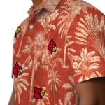 Louisville Cardinals Hawaiian Shirt – Vintage Palm Tree
