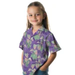 LSU Tigers Hawaiian Shirt – Anthurium Overlay