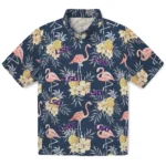 LSU Tigers Hawaiian Shirt – Flamingo Hibiscus