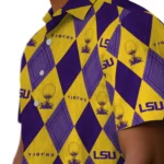 LSU Tigers Hawaiian Shirt – Golfing Plaid