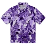 LSU Tigers Hawaiian Shirt – Hibiscus Arrangement
