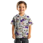 LSU Tigers Hawaiian Shirt – Hibiscus Seaside