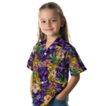 LSU Tigers Hawaiian Shirt – Hibiscus Tiki Jungle