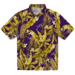 LSU Tigers Hawaiian Shirt – Palm Leaves