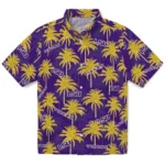 LSU Tigers Hawaiian Shirt – Palm Tree Motif