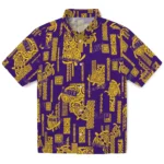 LSU Tigers Hawaiian Shirt – Turtle Lines