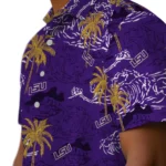 LSU Tigers Hawaiian Shirt – Wave Palm