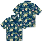 Marquette Golden Eagles Hawaiian Shirt – Flamingo and Hibiscus