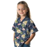 Marquette Golden Eagles Hawaiian Shirt – Flamingo Hibiscus