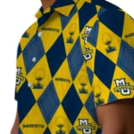 Marquette Golden Eagles Hawaiian Shirt – Golfing Plaid