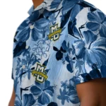 Marquette Golden Eagles Hawaiian Shirt – Hibiscus Arrangement