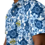 Marquette Golden Eagles Hawaiian Shirt – Hibiscus Blooms