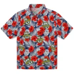 Marquette Golden Eagles Hawaiian Shirt – Hibiscus Fiesta