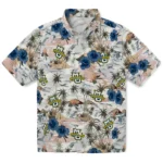 Marquette Golden Eagles Hawaiian Shirt – Hibiscus Seaside