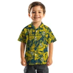 Marquette Golden Eagles Hawaiian Shirt – Monstera Layer
