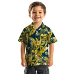 Marquette Golden Eagles Hawaiian Shirt – Palm Leaves