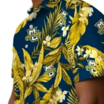 Marquette Golden Eagles Hawaiian Shirt – Palm Leaves