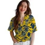 Marquette Golden Eagles Hawaiian Shirt – Palm Sunset