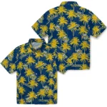Marquette Golden Eagles Hawaiian Shirt – Palm Tree Motif