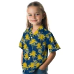 Marquette Golden Eagles Hawaiian Shirt – Palm Tree Motif