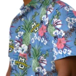 Marquette Golden Eagles Hawaiian Shirt – Pineapple Bouquet