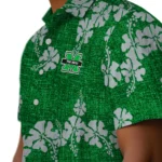 Marshall Thundering Herd Hawaiian Shirt – 50th State Flower