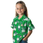 Marshall Thundering Herd Hawaiian Shirt – Flamingo and Hibiscus