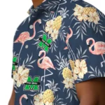 Marshall Thundering Herd Hawaiian Shirt – Flamingo Hibiscus