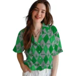 Marshall Thundering Herd Hawaiian Shirt – Golfing Plaid