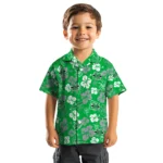 Marshall Thundering Herd Hawaiian Shirt – Hibiscus Flower Design