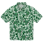 Marshall Thundering Herd Hawaiian Shirt – Hibiscus Motif