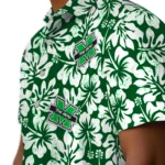Marshall Thundering Herd Hawaiian Shirt – Hibiscus Motif