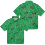 Marshall Thundering Herd Hawaiian Shirt – Leaf Outline