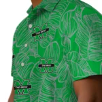 Marshall Thundering Herd Hawaiian Shirt – Leaf Outline