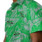 Marshall Thundering Herd Hawaiian Shirt – Monstera Layer