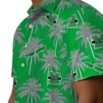 Marshall Thundering Herd Hawaiian Shirt – Palm Tree Motif