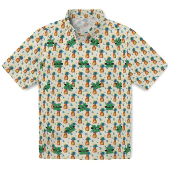 marshall thundering herd pineapple delight beige hawaiian shirts best selling
