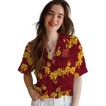 Maryland Terrapins Hawaiian Shirt – 50th State Flower