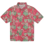 Maryland Terrapins Hawaiian Shirt – Anthurium Overlay