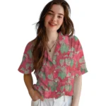 Maryland Terrapins Hawaiian Shirt – Anthurium Overlay
