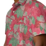 Maryland Terrapins Hawaiian Shirt – Anthurium Overlay