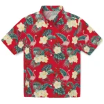 Maryland Terrapins Hawaiian Shirt – Flamingo and Hibiscus