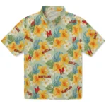 Maryland Terrapins Hawaiian Shirt – Hibiscus Mood