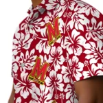 Maryland Terrapins Hawaiian Shirt – Hibiscus Motif
