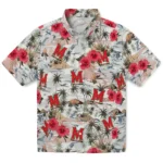 Maryland Terrapins Hawaiian Shirt – Hibiscus Seaside