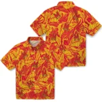 Maryland Terrapins Hawaiian Shirt – Monstera Layer