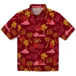 Maryland Terrapins Hawaiian Shirt – Palm And Clouds