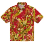 Maryland Terrapins Hawaiian Shirt – Palm Leaves